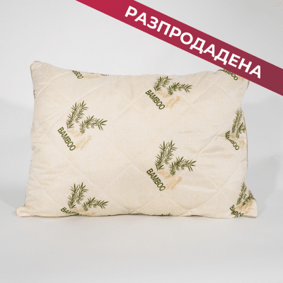 Възглавница Мерино Бамбу Комфорт 50/70 см,с пълнеж от вълна , за всички позиции на сън