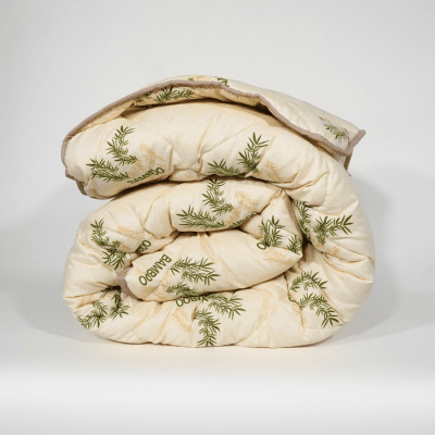 Вълнена олекотена завивка Мерино Бамбу Комфорт 200/210 см