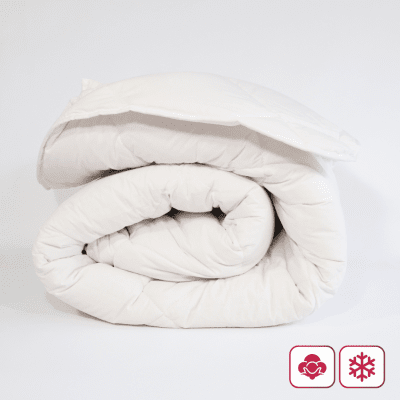 Памучна зимна олекотена завивка "Париж" единична 150/210 см