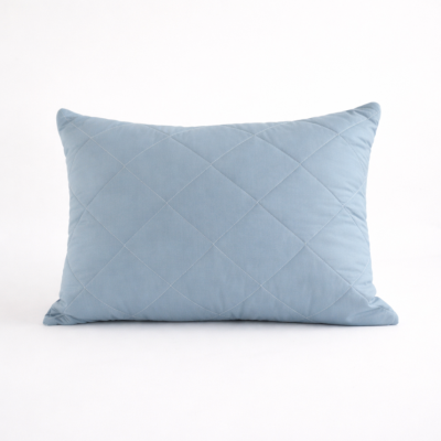 Памучна възглавница "Париж Аква" 50/70 см