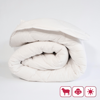 Лятна вълнена завивка "Мерино Лайт" единична 150/210 см