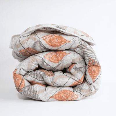 Памучна лятна олекотена завивка "Чезена" двойна 200/210 см