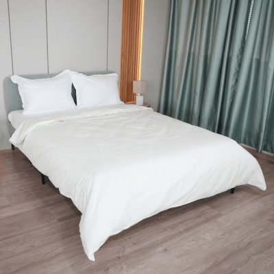 Плик за олекотена завивка, Ранфорс 100% памук, Екрю, 200/210 см