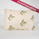 Възглавница Мерино Бамбу Комфорт 50/70 см,с пълнеж от вълна , за всички позиции на сън