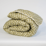 Вълнена олекотена завивка Мерино Натурал Грийн 150/210 см 