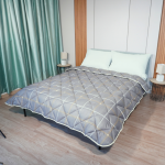 Вълнена олекотена завивка Мерино Грей 200/210 см