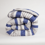 Вълнена олекотена завивка Мерино Грид 150/210 см 