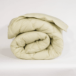 Памучна зимна олекотена завивка "Париж Мента" единична 150/210 см