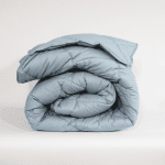 Памучна зимна олекотена завивка "Париж Аква" единична 150/210 см