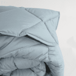 Памучна зимна олекотена завивка "Париж Аква" единична 150/210 см