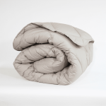 Памучна лятна олекотена завивка "Париж Сива"  единична 150/210 см