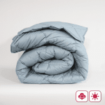 Памучна лятна олекотена завивка "Париж Аква"  двойна 200/210 см