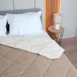 Олекотена завивка Коузи Капучино 150/210см