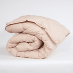 Лятна вълнена завивка "Мерино Лайт Екрю" единична 150/210 см 