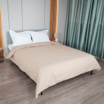 Плик за олекотена завивка, Ранфорс 100% памук, Капучино, 150/210 см