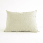 Памучна възглавница "Мерино Лайт Мента" с пълнеж от вълна 50/70 см 