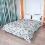 Памучна лятна олекотена завивка "Амиен" единична 150/210 см