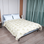 Вълнена олекотена завивка Мерино Бамбу Комфорт 150/210 см 