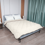 Вълнена олекотена завивка Мерино Натурал  150/210 см