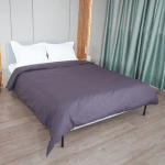 Плик за олекотена завивка, Ранфорс 100% памук, Графит, 200/210 см