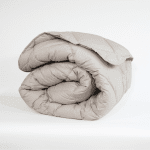 Памучна зимна олекотена завивка "Париж Сива"  двойна 200/210 см