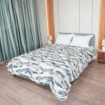 Памучна лятна олекотена завивка "Леон" единична 150/210 см