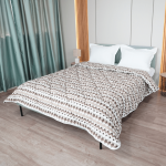 Памучна лятна олекотена завивка "Лима" единична 150/210 см