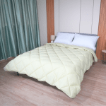 Памучна зимна олекотена завивка "Париж Мента"  двойна 200/210 см