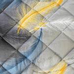 Зимна олекотена завивка за единично легло Платин 150/210 см.