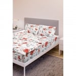 Единичен спален комплект Daily Red Rose