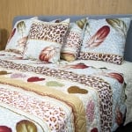 Двулицево шалте, Лео капитониран микрофибър в четири размера