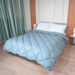 Памучна зимна олекотена завивка "Париж Аква"  двойна 200/210 см