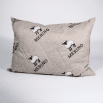 Възглавница Мерино 50/70 см,с пълнеж от вълна , за всички позиции на сън